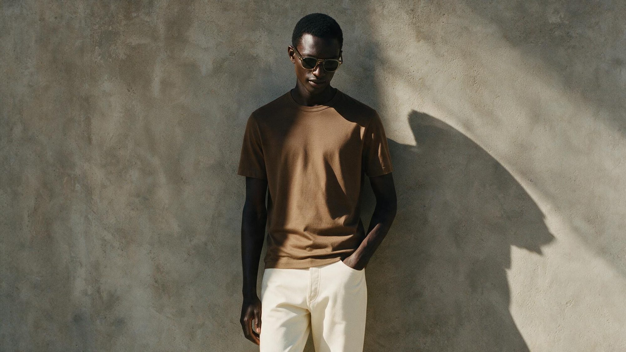 The Merino Tee in grey